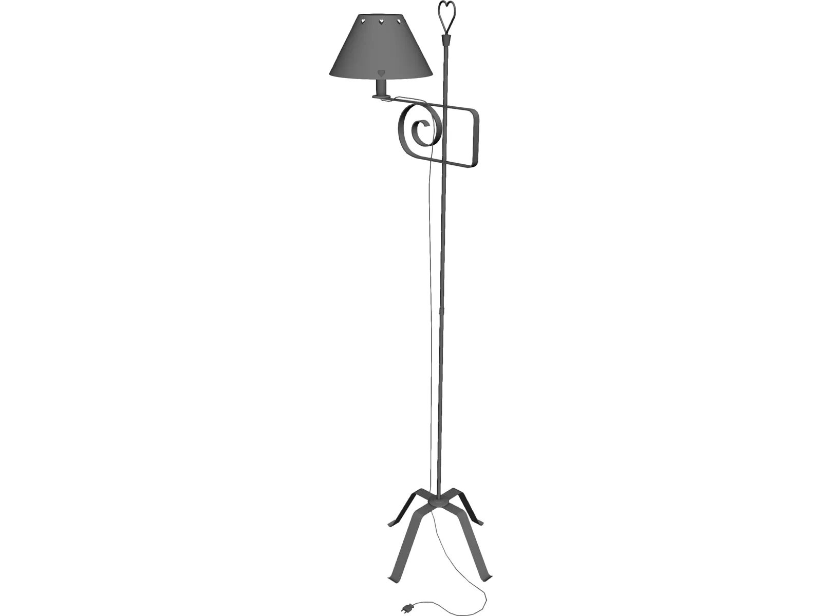 Lamp Country 3D Model