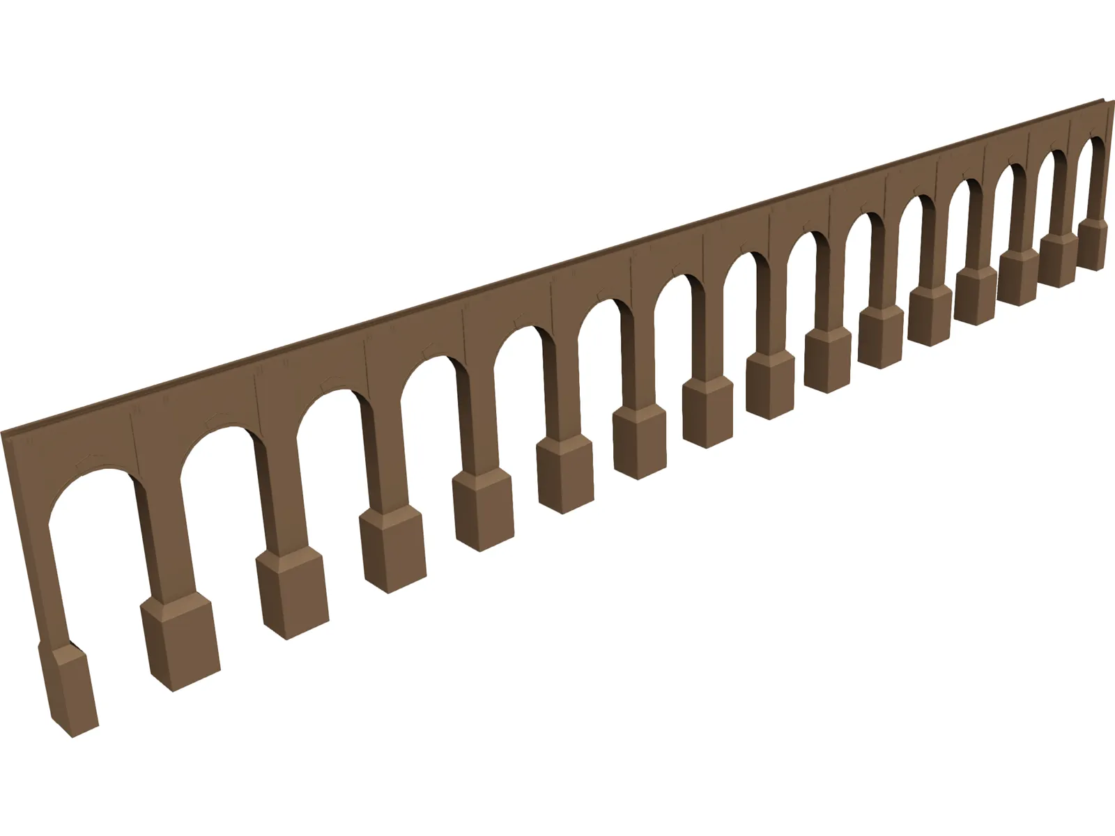Aquaduct Bridge 3D Model