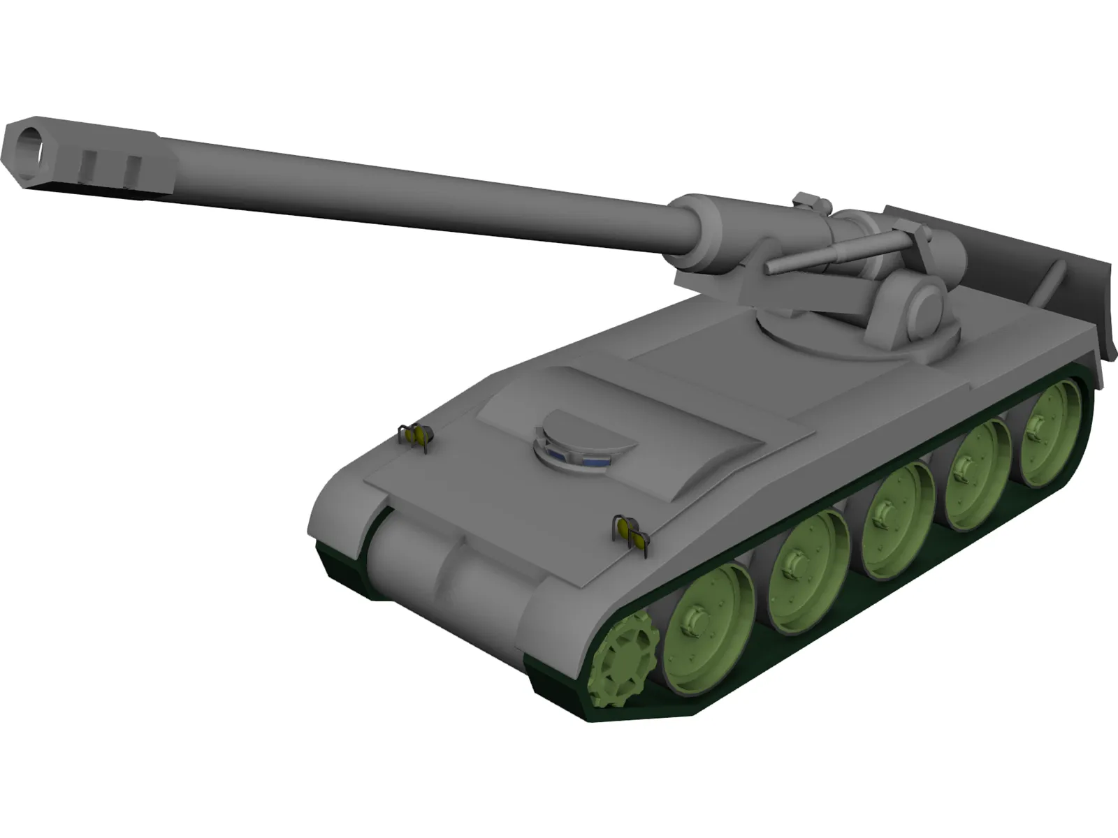 M110 SP Artillery 3D Model