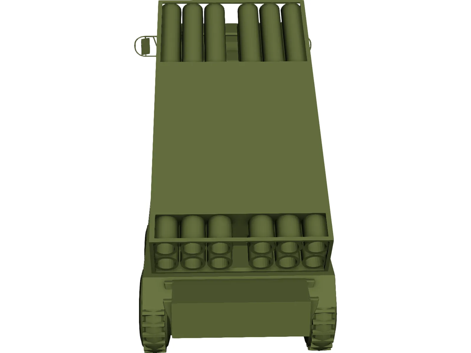 US HIMARS MLRS [+M977 Hemmt] 3D Model