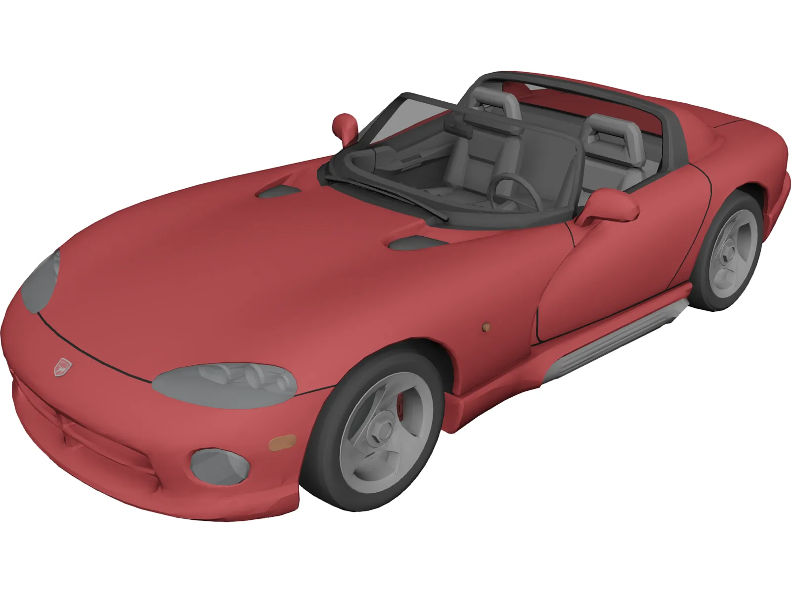 Chrysler Viper RT10 3D Model