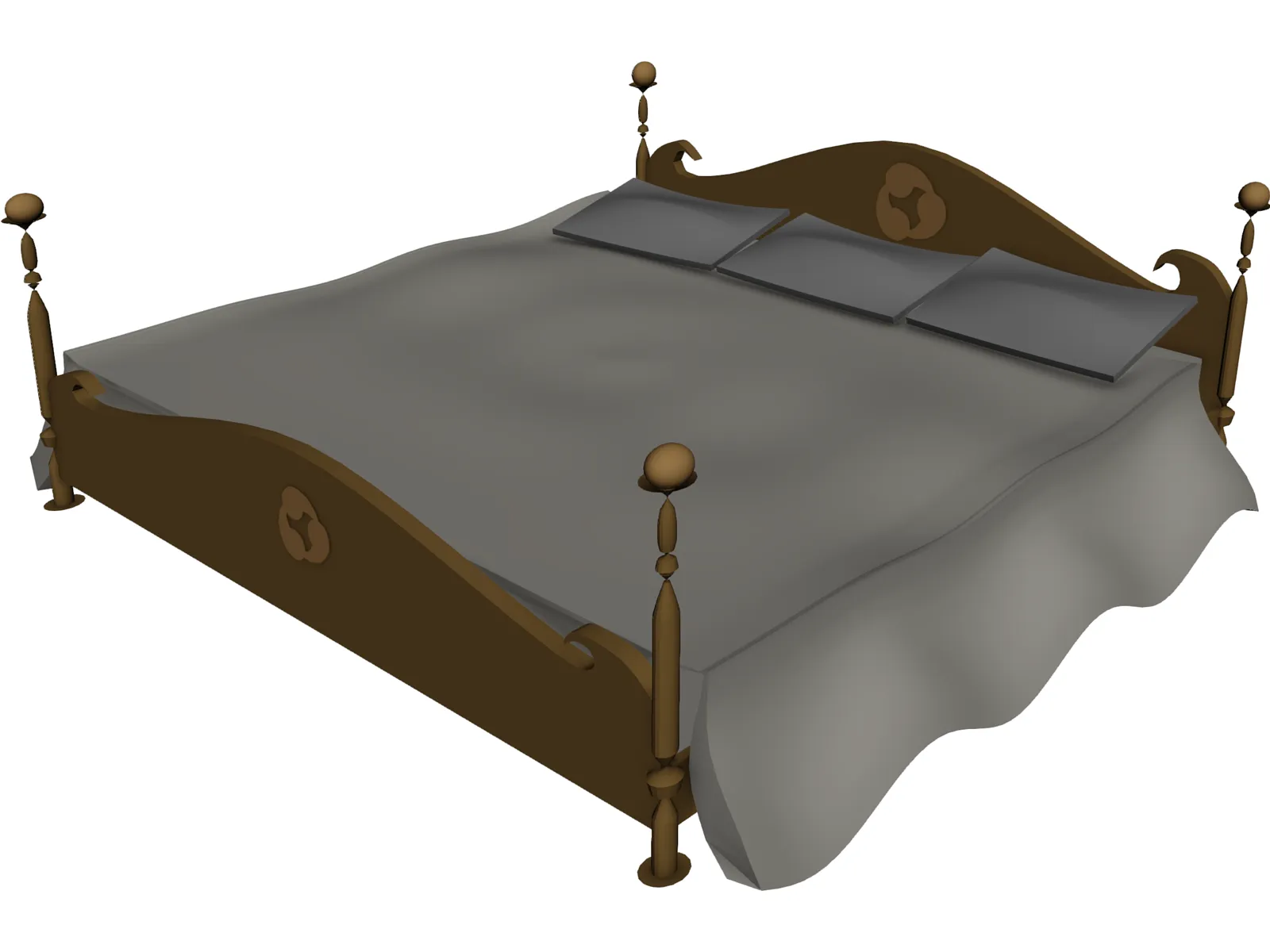 Bed 3D Model