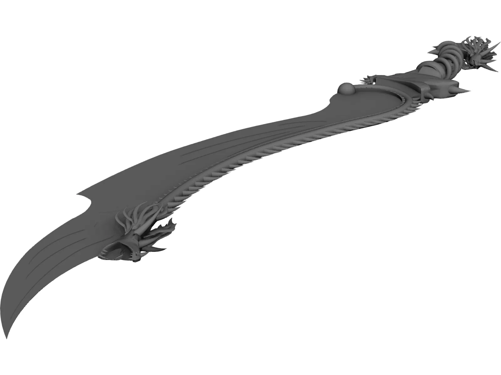 Sword Khans Death 3D Model