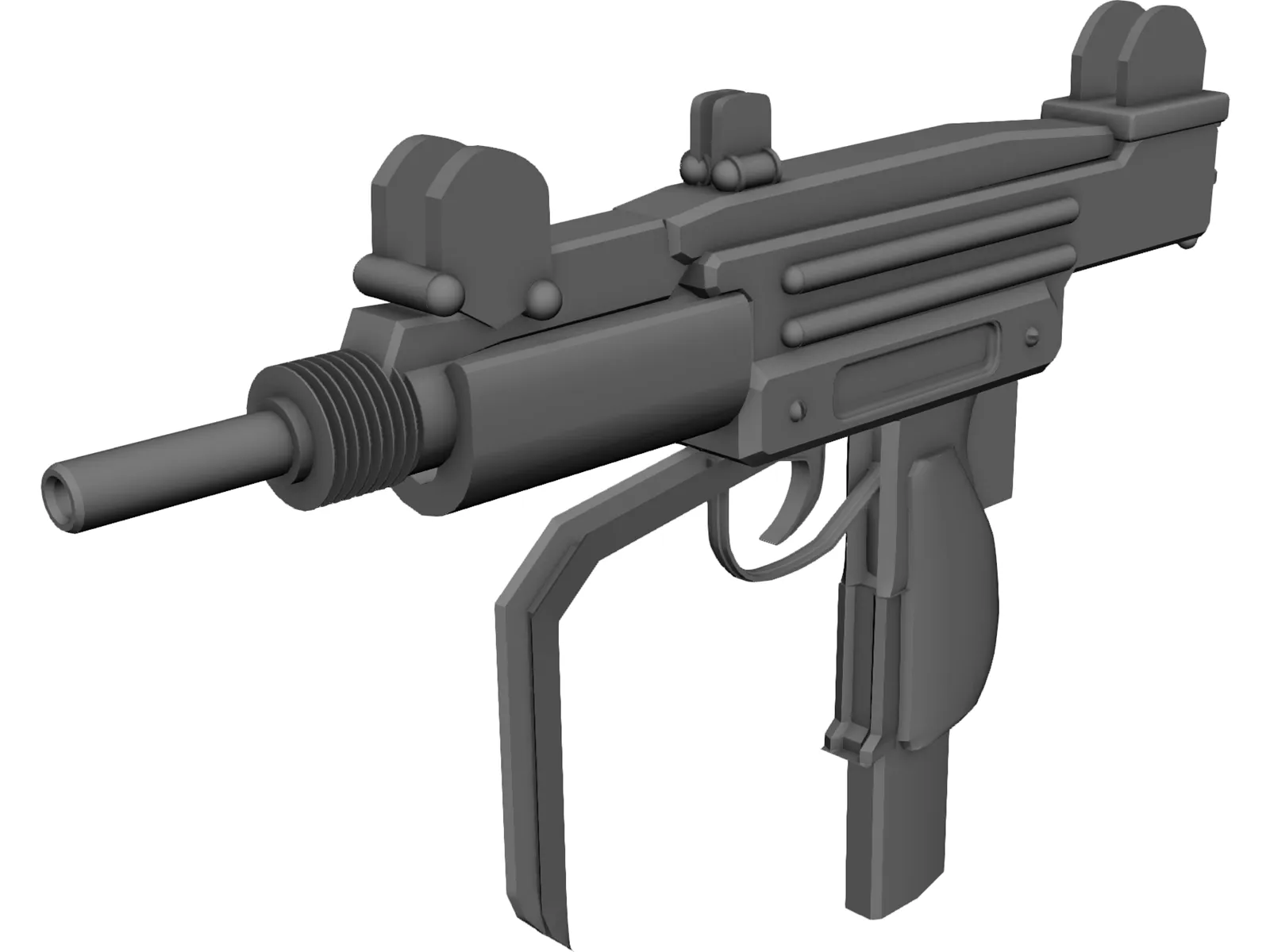 Uzi 3D Model