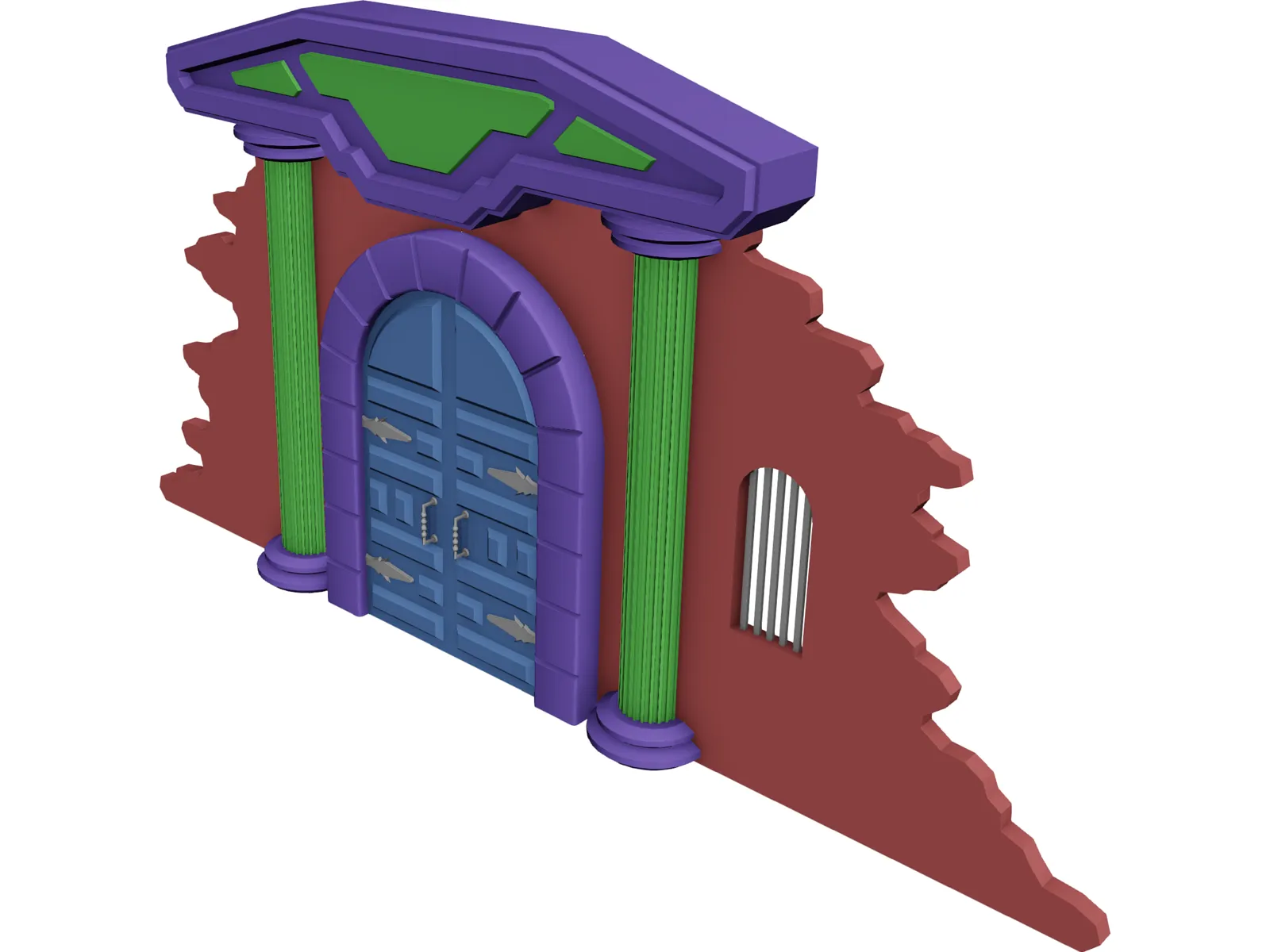 Archway Crypt 3D Model