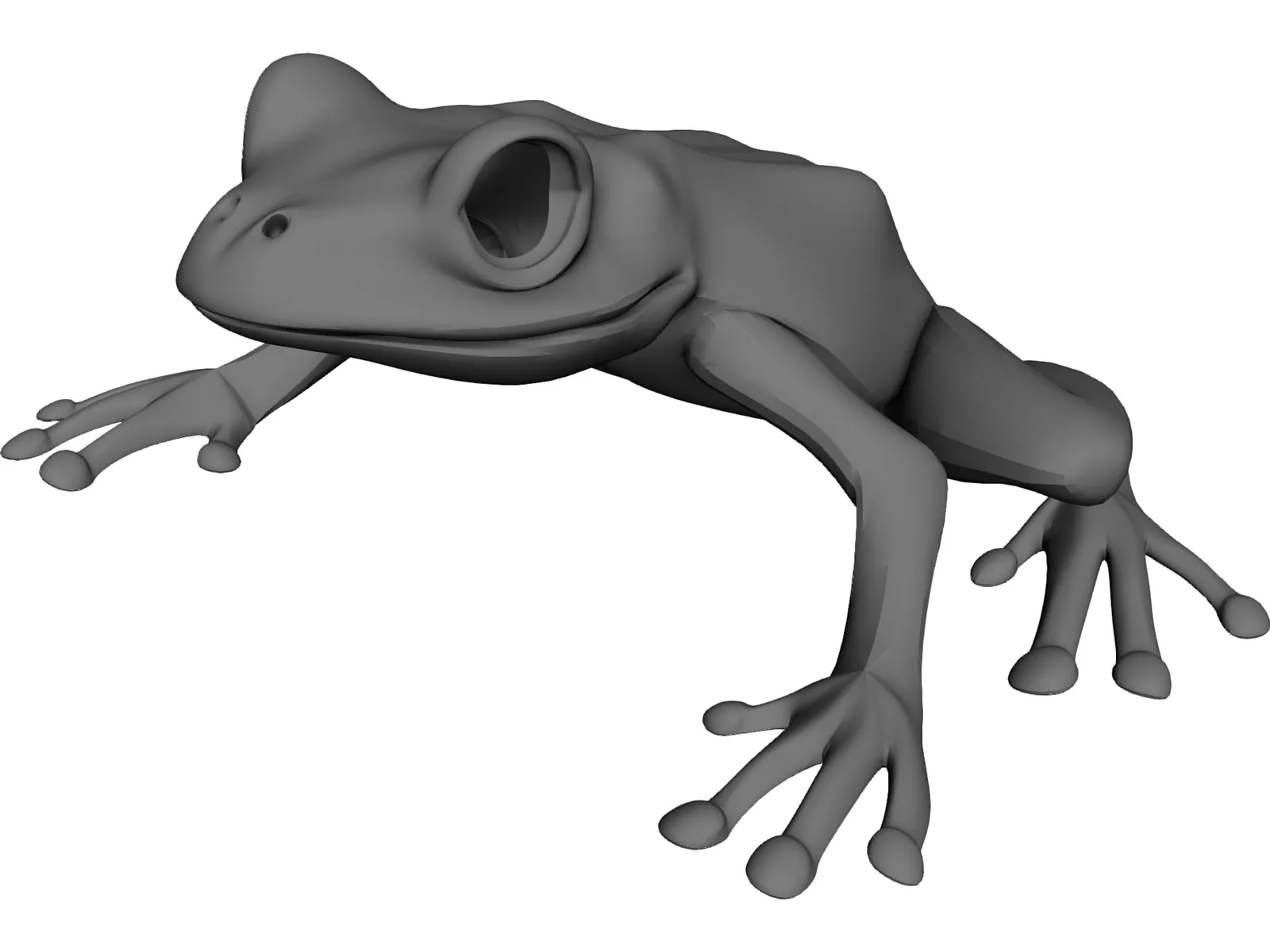 Frog 3D Model