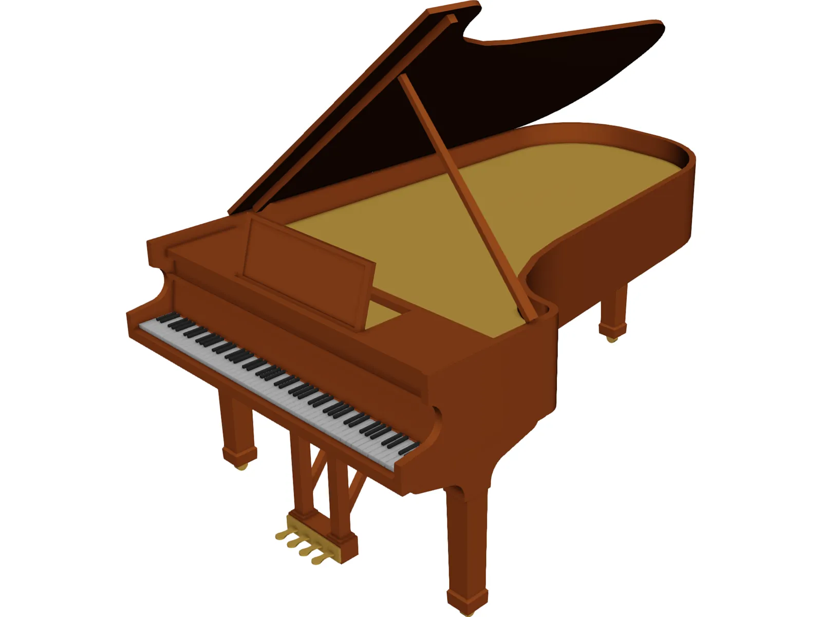 Piano 3D Model