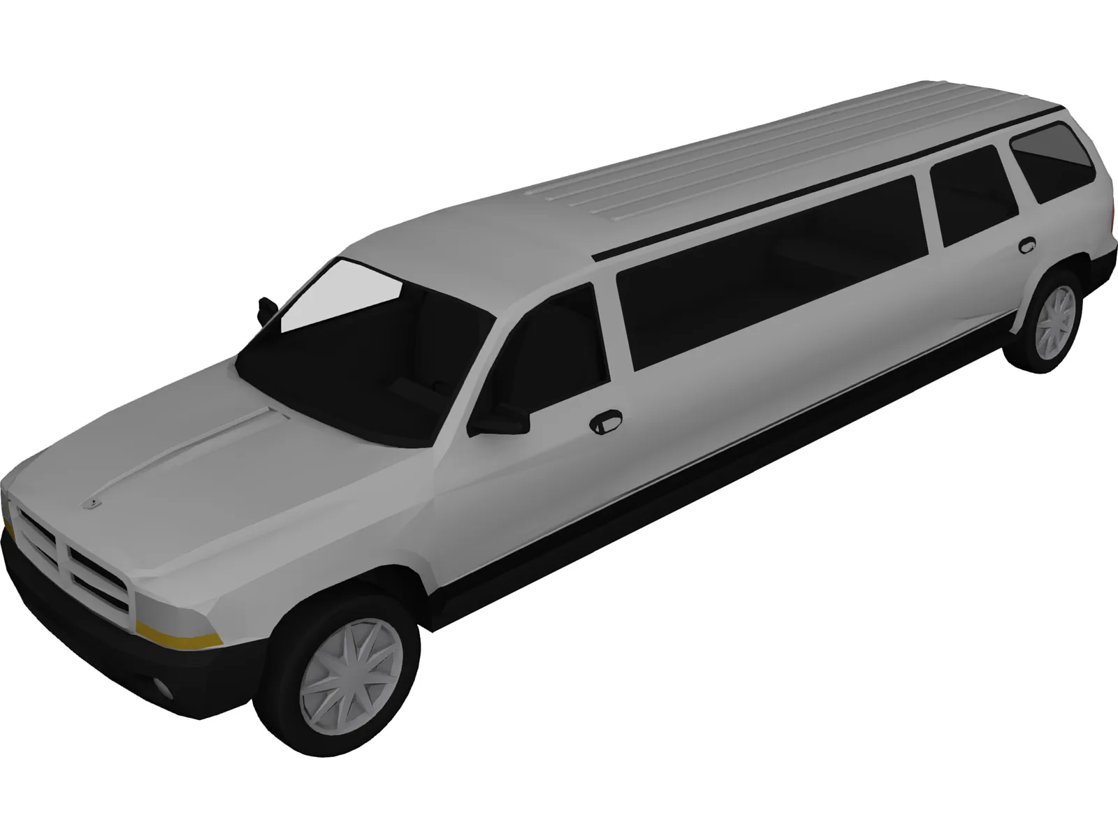 Dodge Durango Limo 3D Model