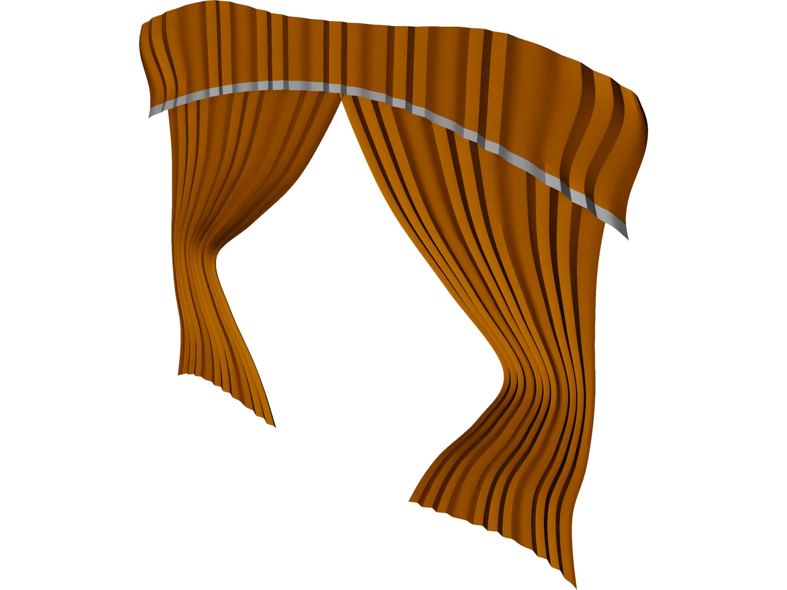 Curtains 3D Model