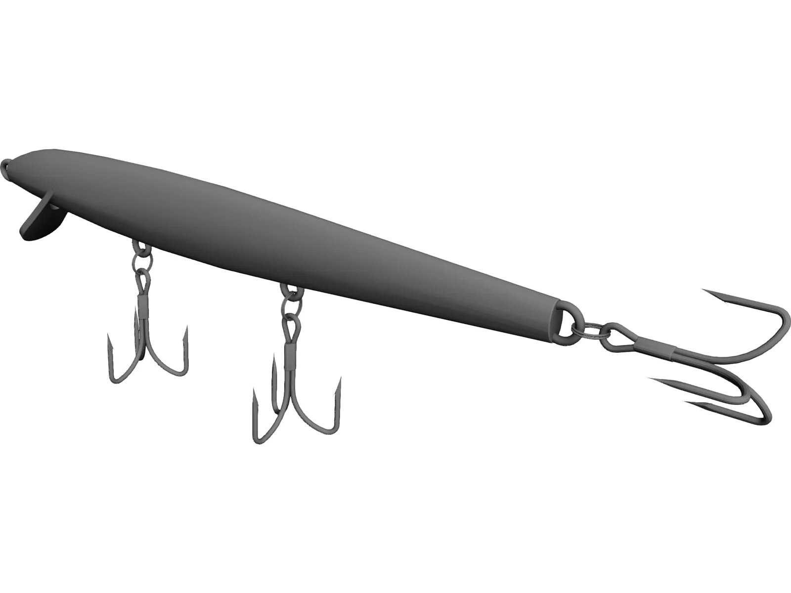 Fishing Lure 3D Model - 3DCADBrowser