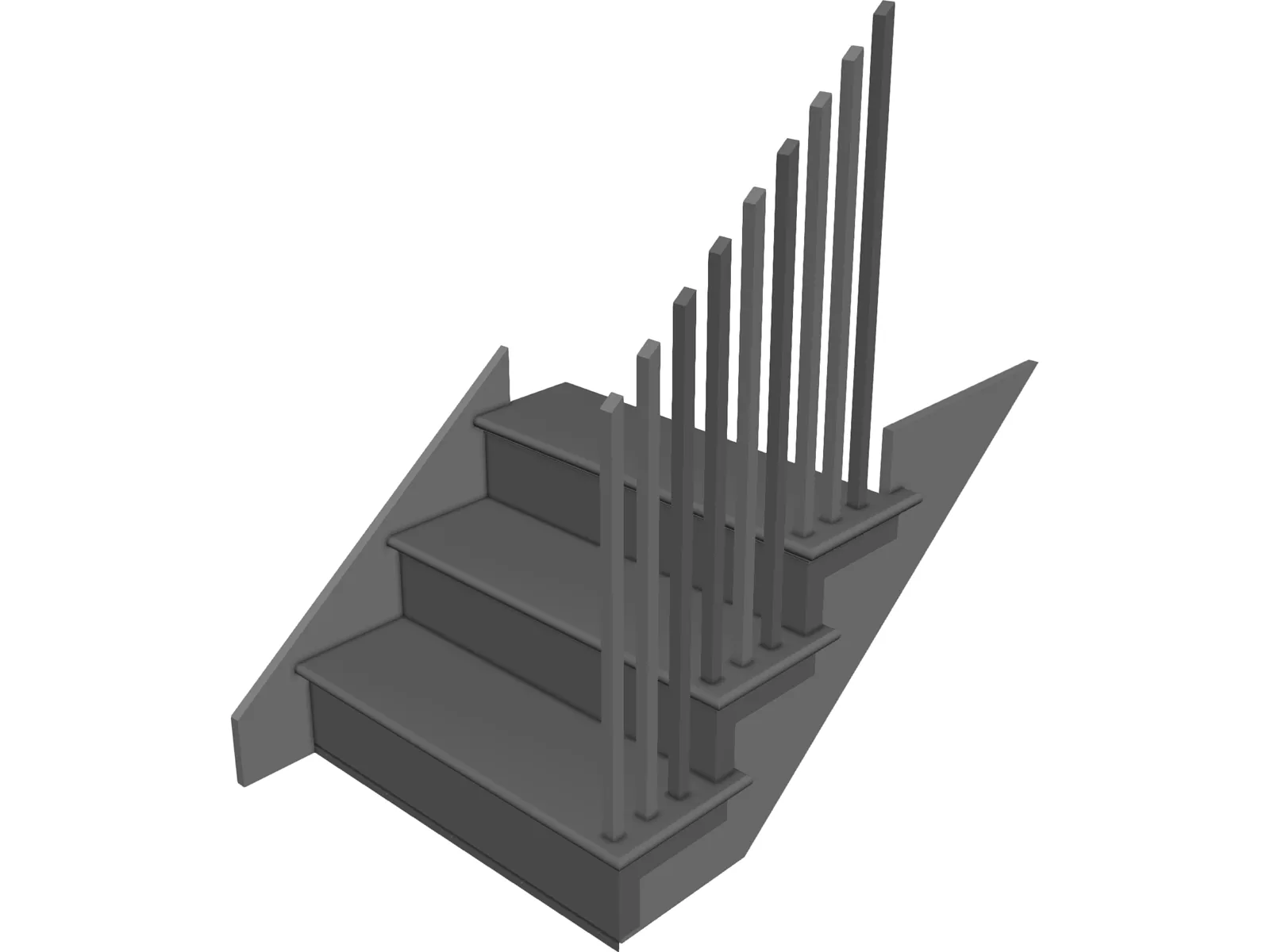 Staircase 3D Model