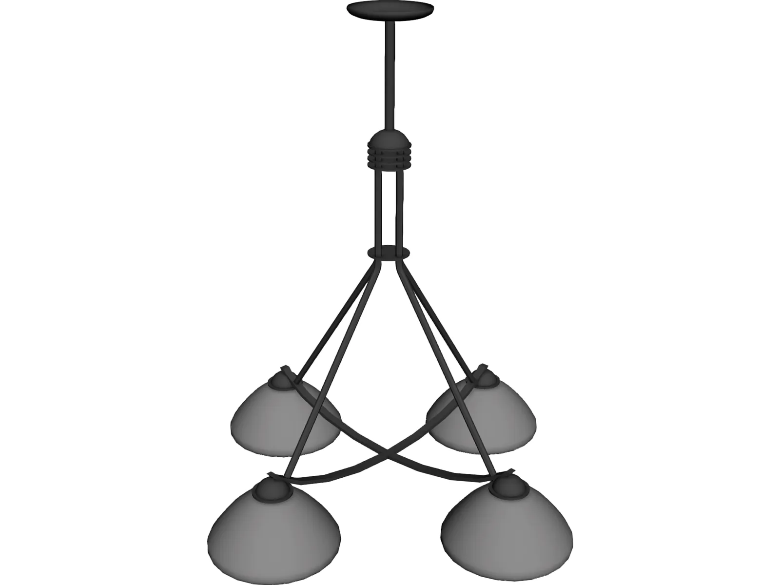 Light Modern Fixture Metropolitan 3D Model