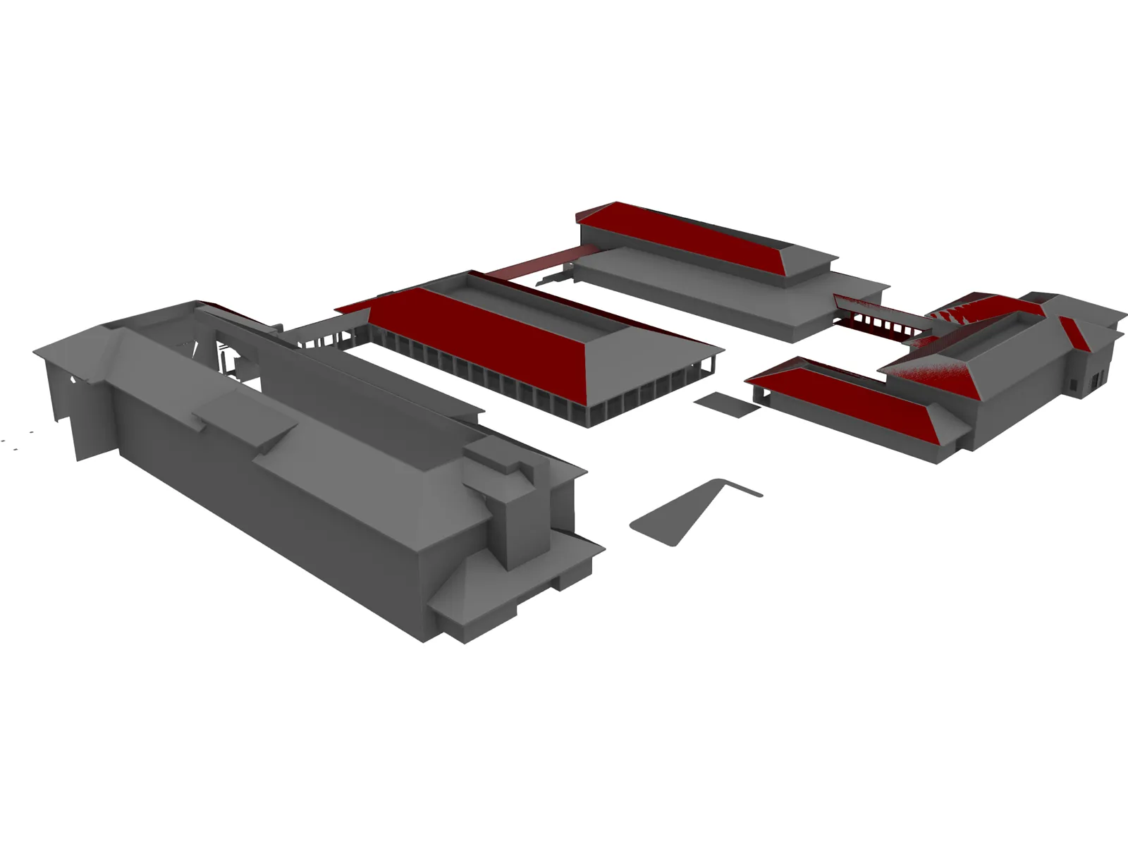 University Ciencias 3D Model