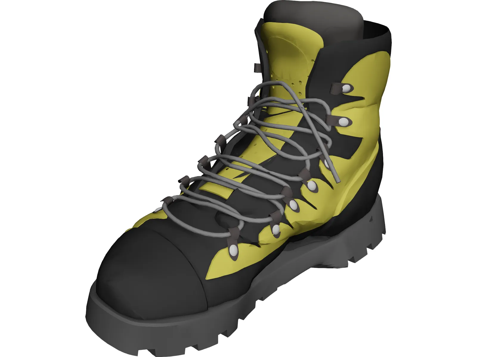 Boot Trekking 3D Model