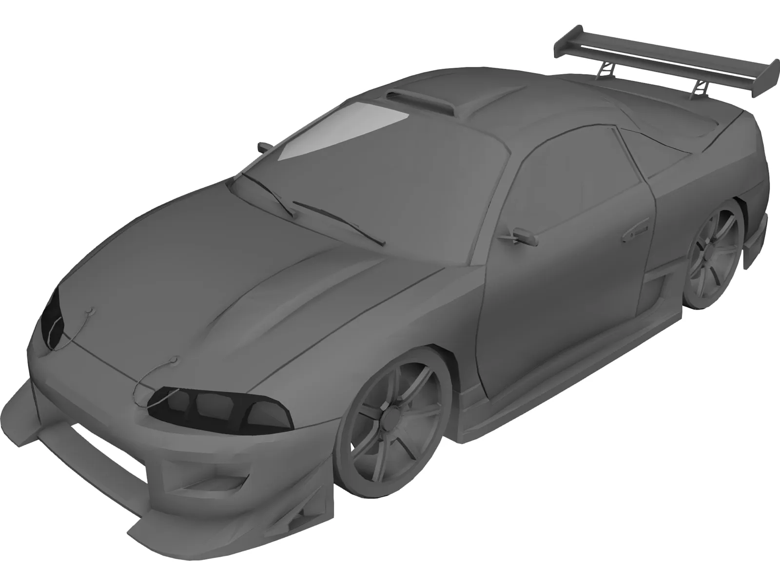 Mitsubishi Eclipse [Tuned] 3D Model