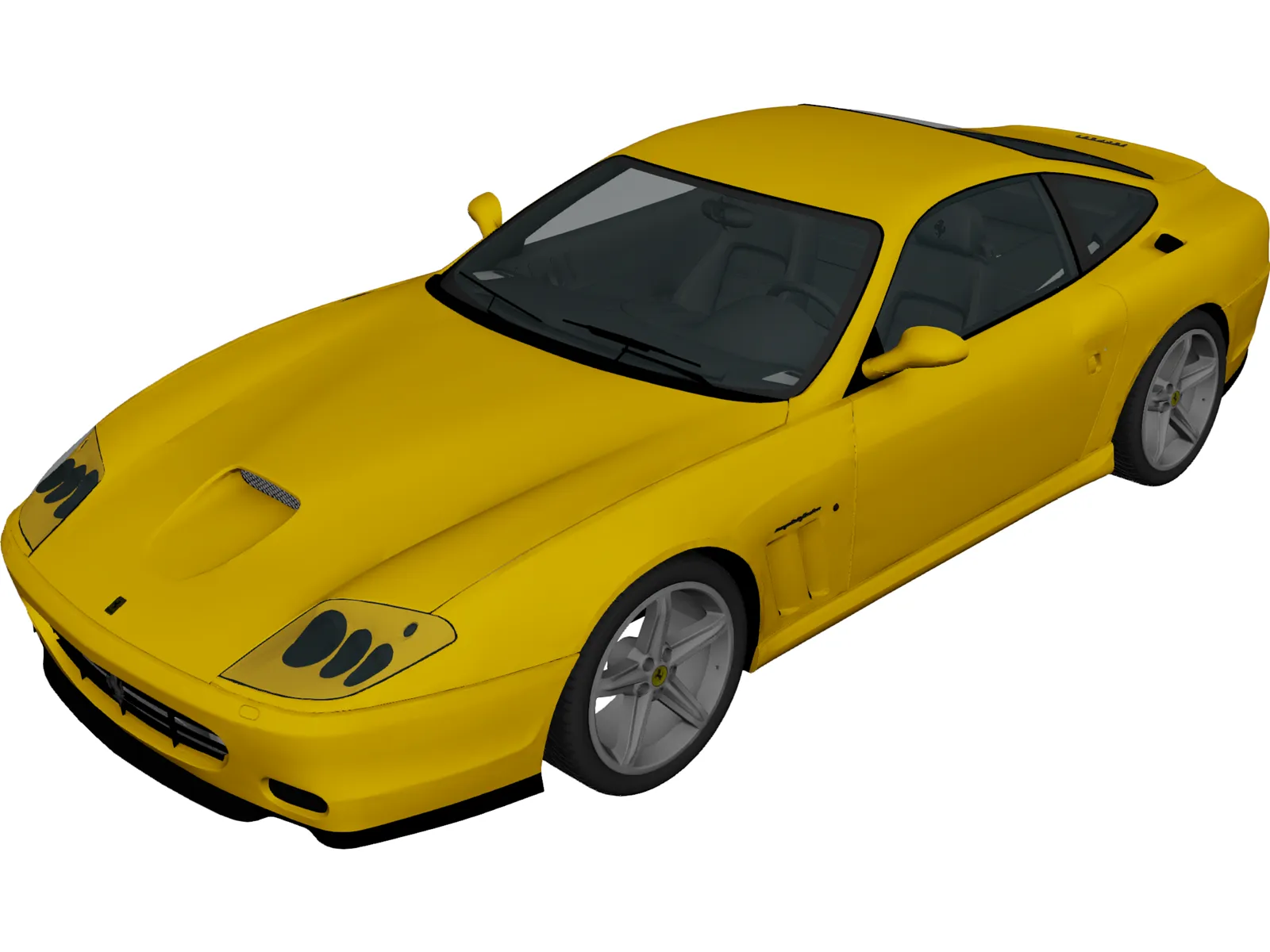 Ferrari 575M Maranello (2002) 3D Model