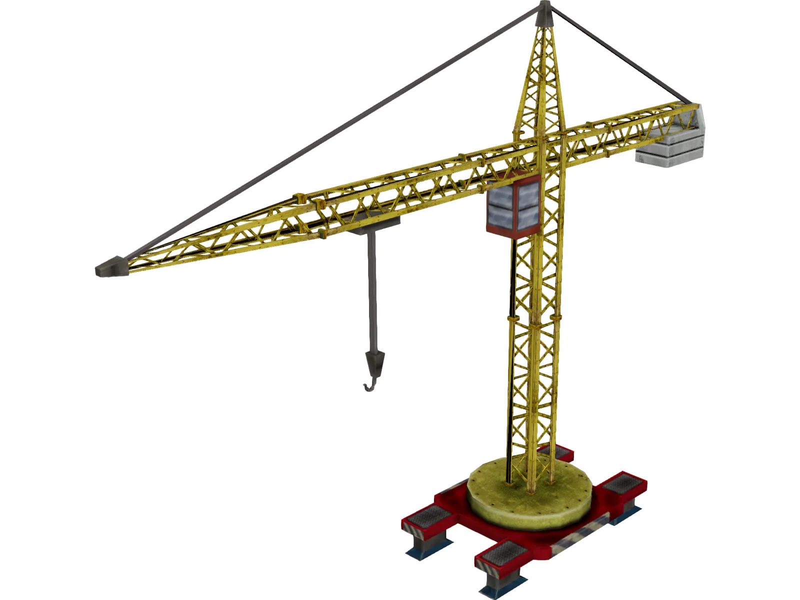 Crane 3D Model