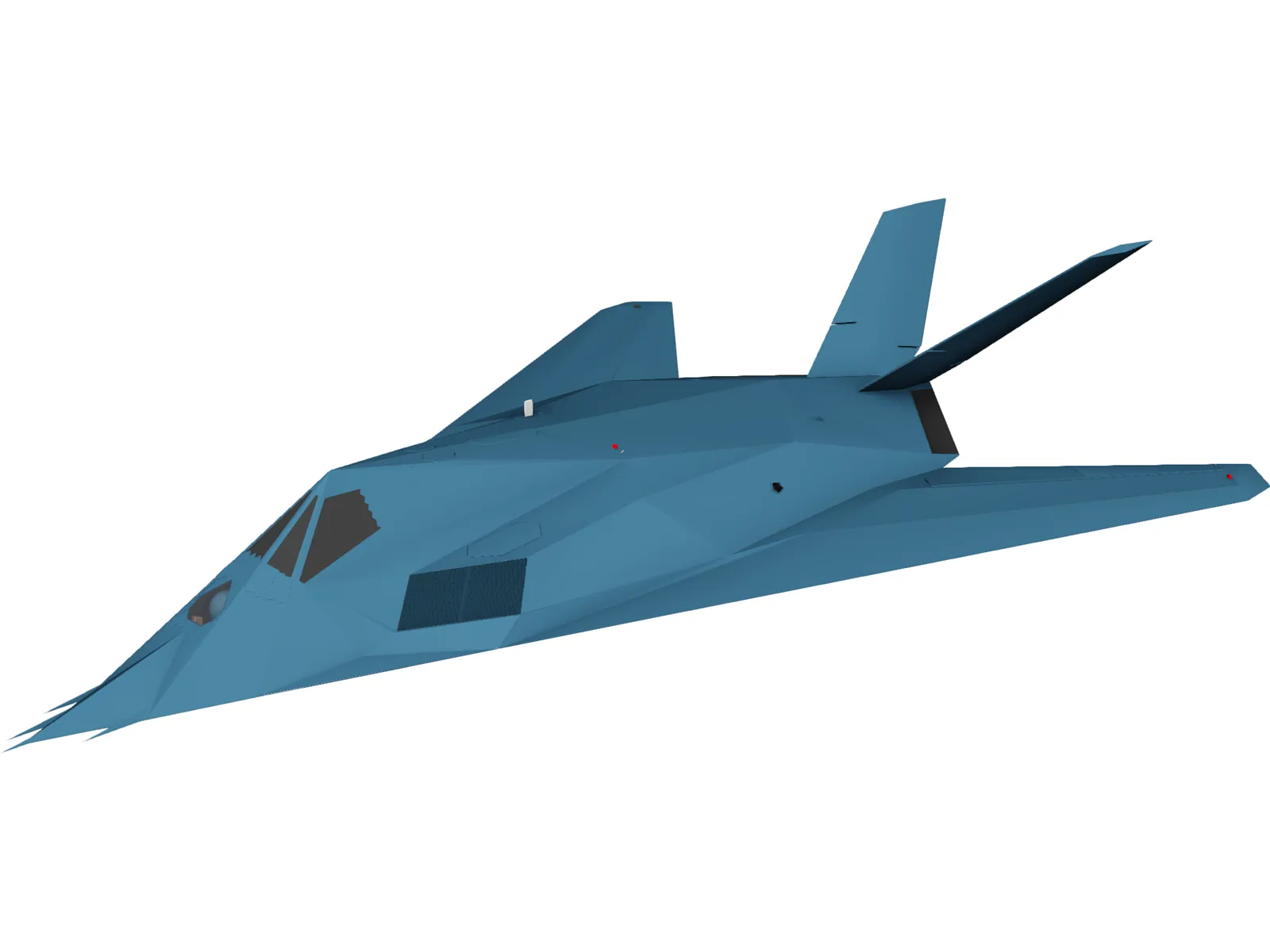 F-117A 3D Model