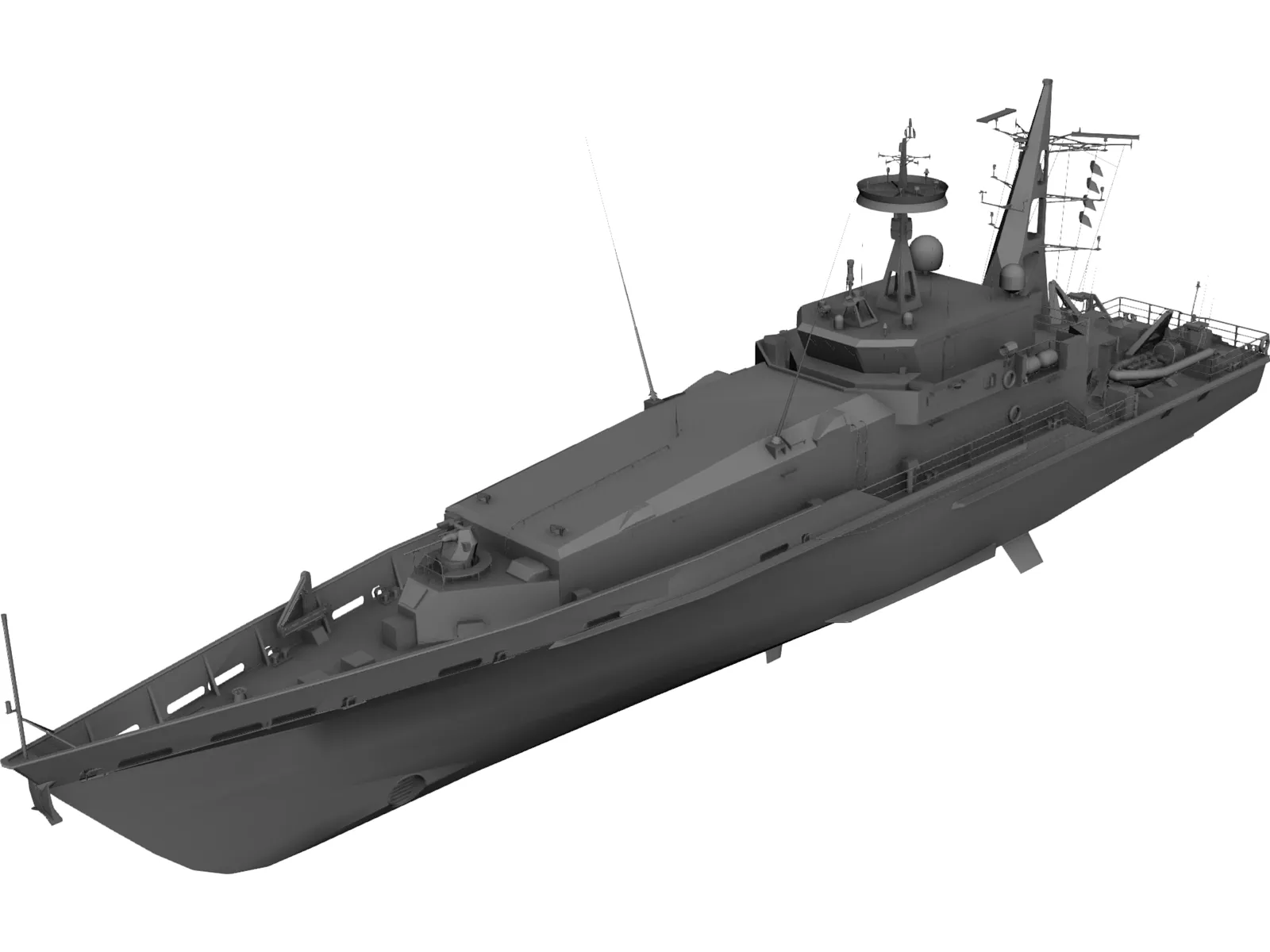 Patrol Boat Ararat 3D Model