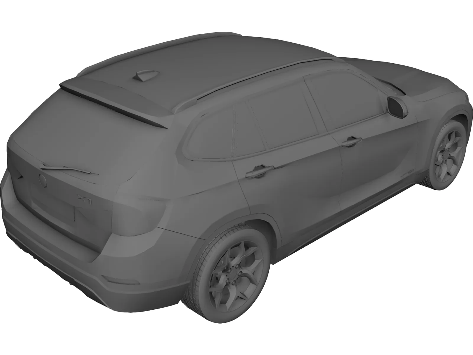 BMW X1 E84 (2013) 3D Model