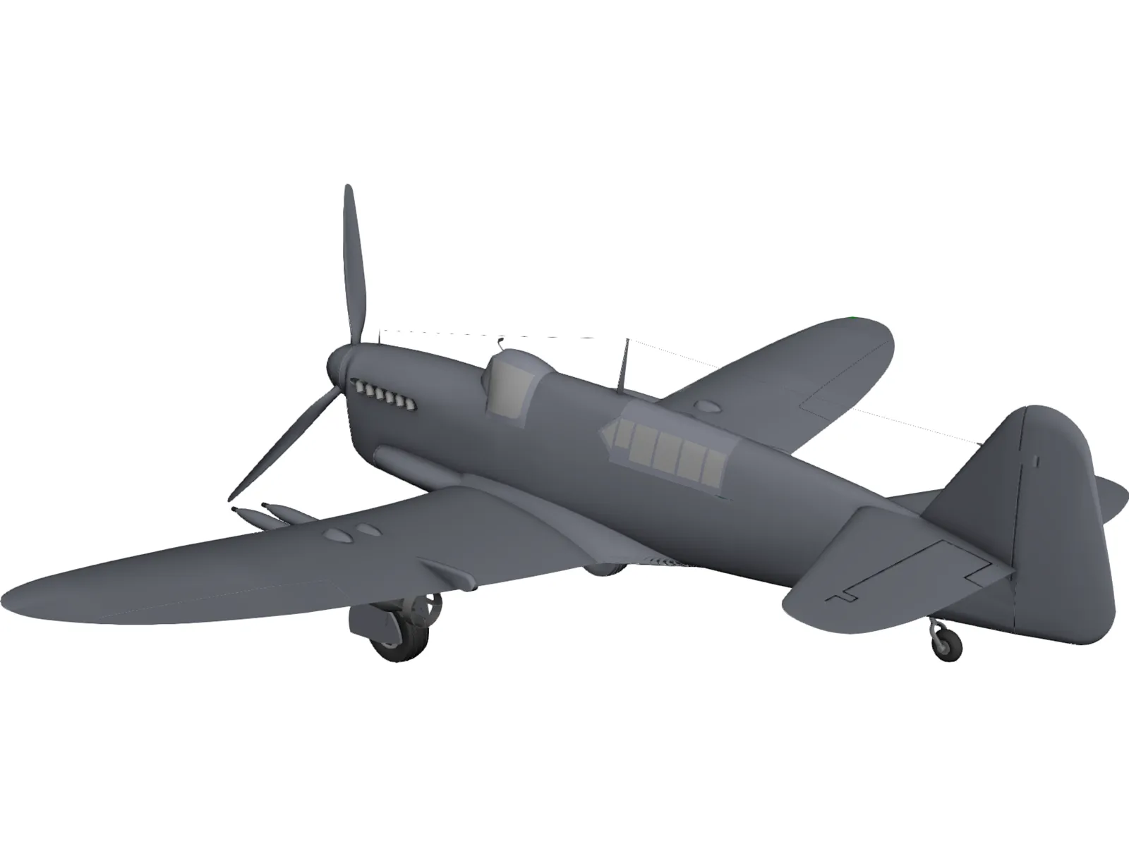 Fairey Firefly 3D Model