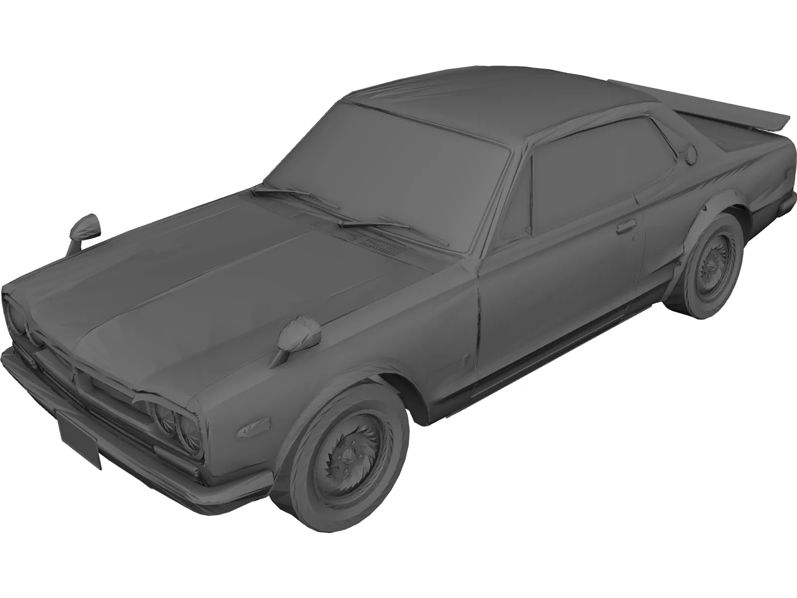 Nissan Skyline 2000GT-R 3D Model