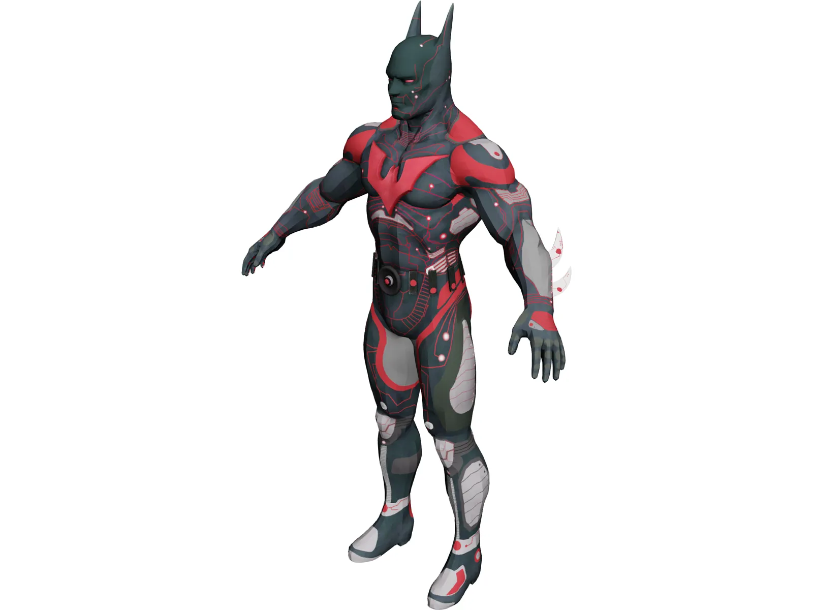 Batman Beyond X 3D Model - 3D CAD Browser