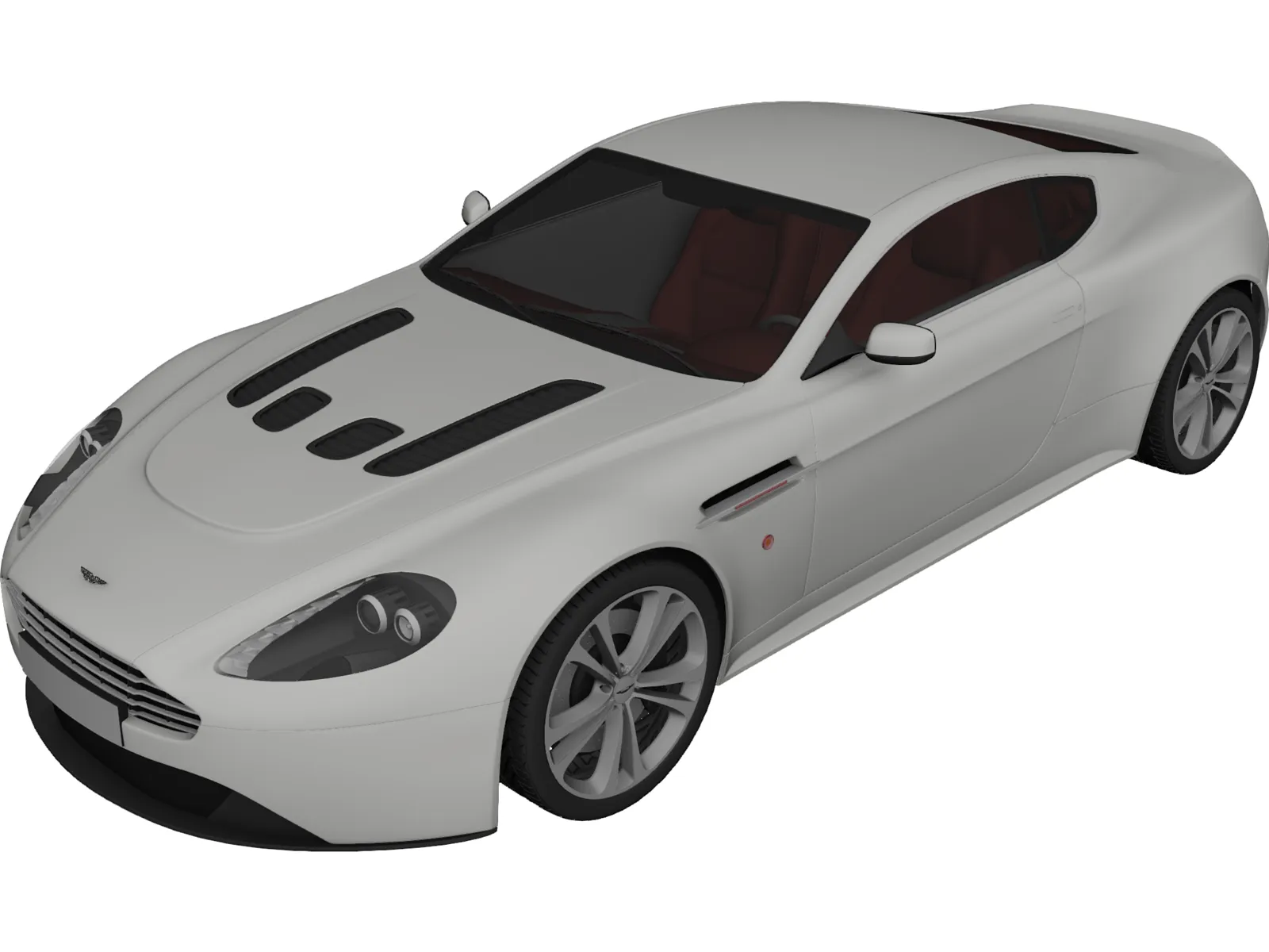 Aston Martin Vantage 3D Model