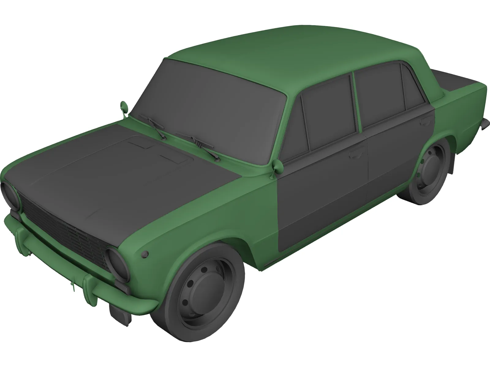 VAZ 2101 3D Model