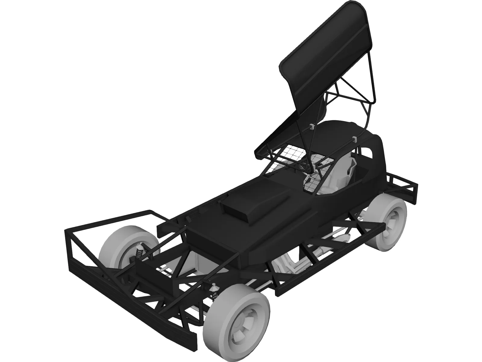 Brisca F1 Shale Car 3D Model