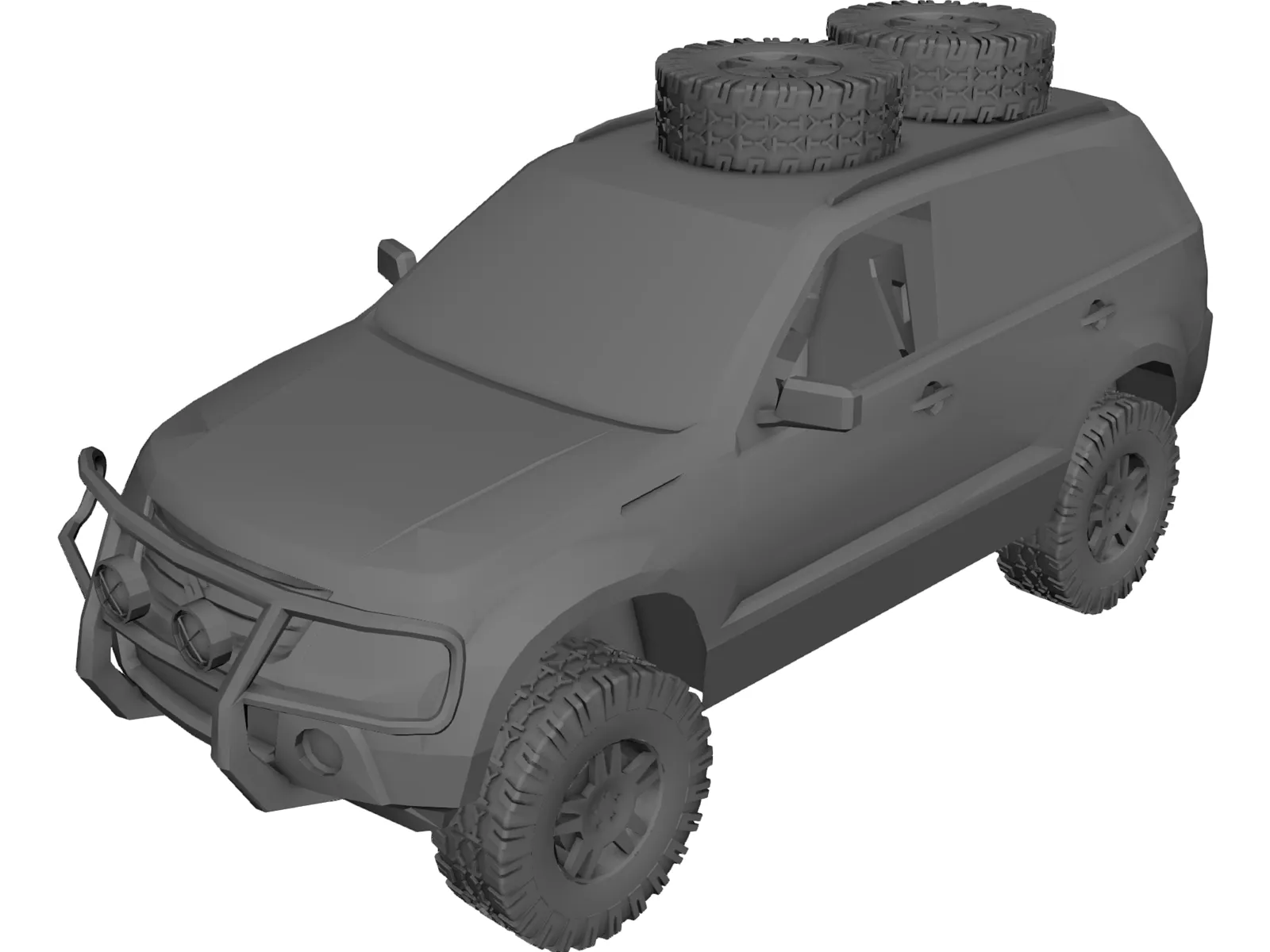 Suzuki Grand Vitara Offroad 3D Model