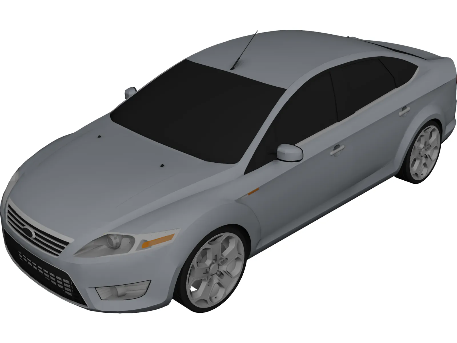 Ford Mondeo MK IV (2007) 3D Model