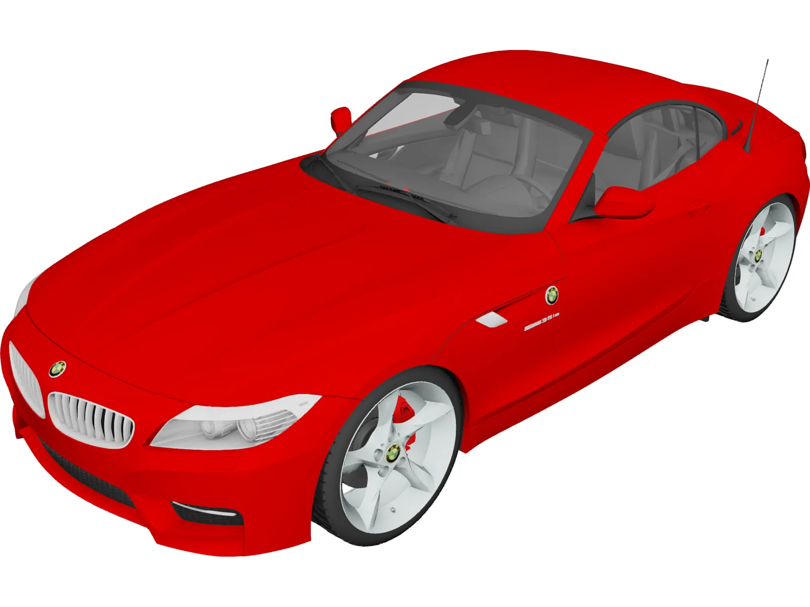 BMW Z4 (2011) 3D Model