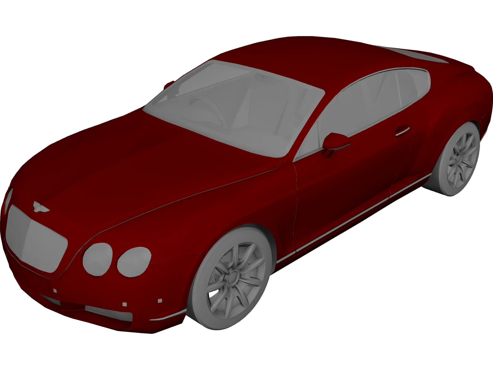 Bentley Continental GT 3D Model