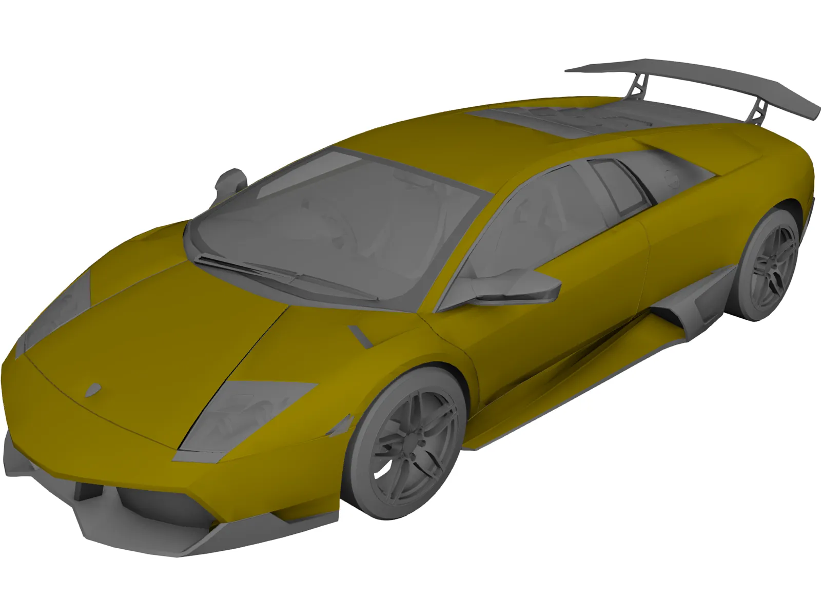 Lamborghini Murcielago LP670 3D Model