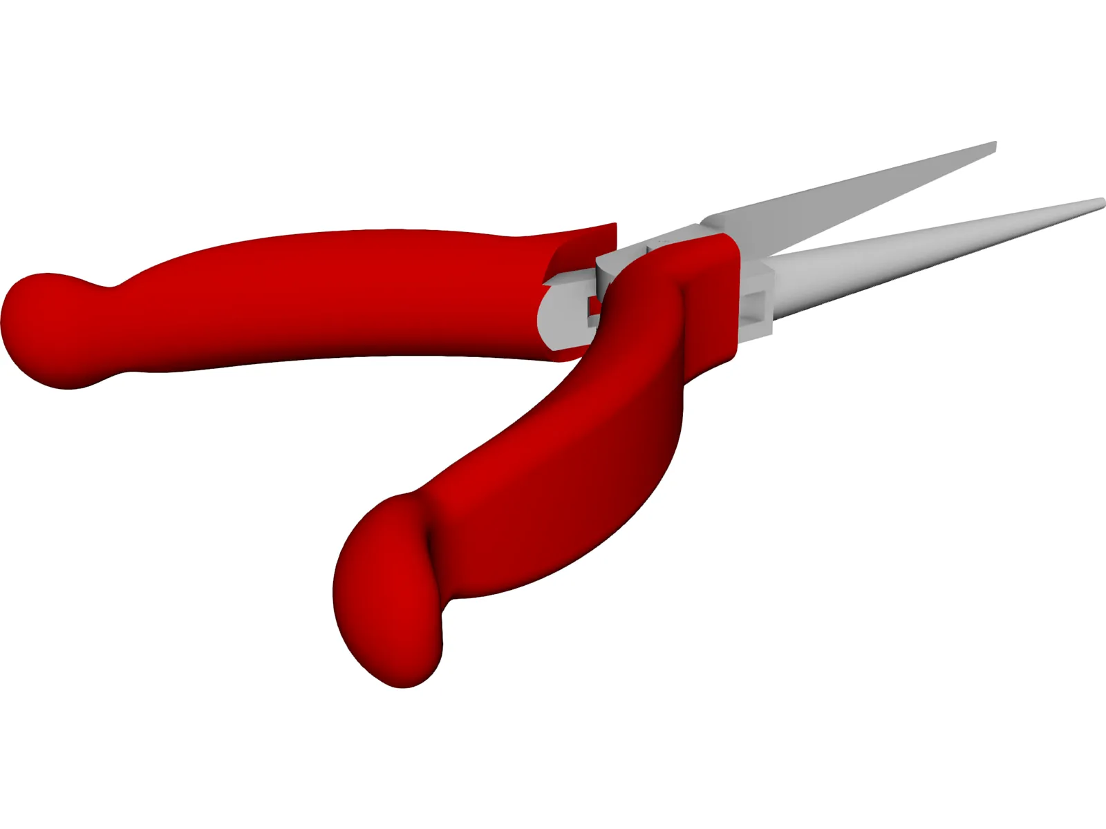 Craftsman Needle Nose Pliers 3D Model