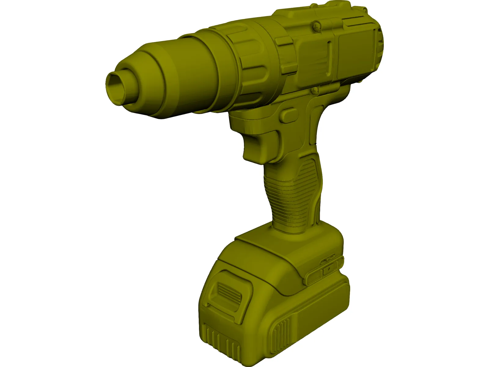 DeWalt Cordless Impact 3D Model