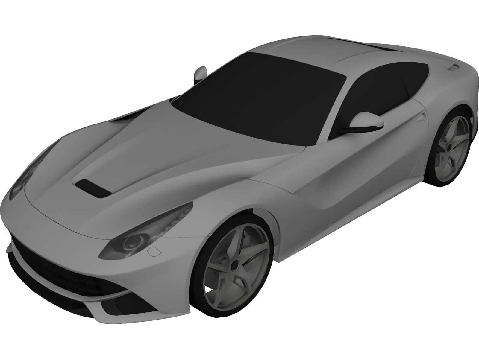 Ferrari F12 Berlinetta 3D Model