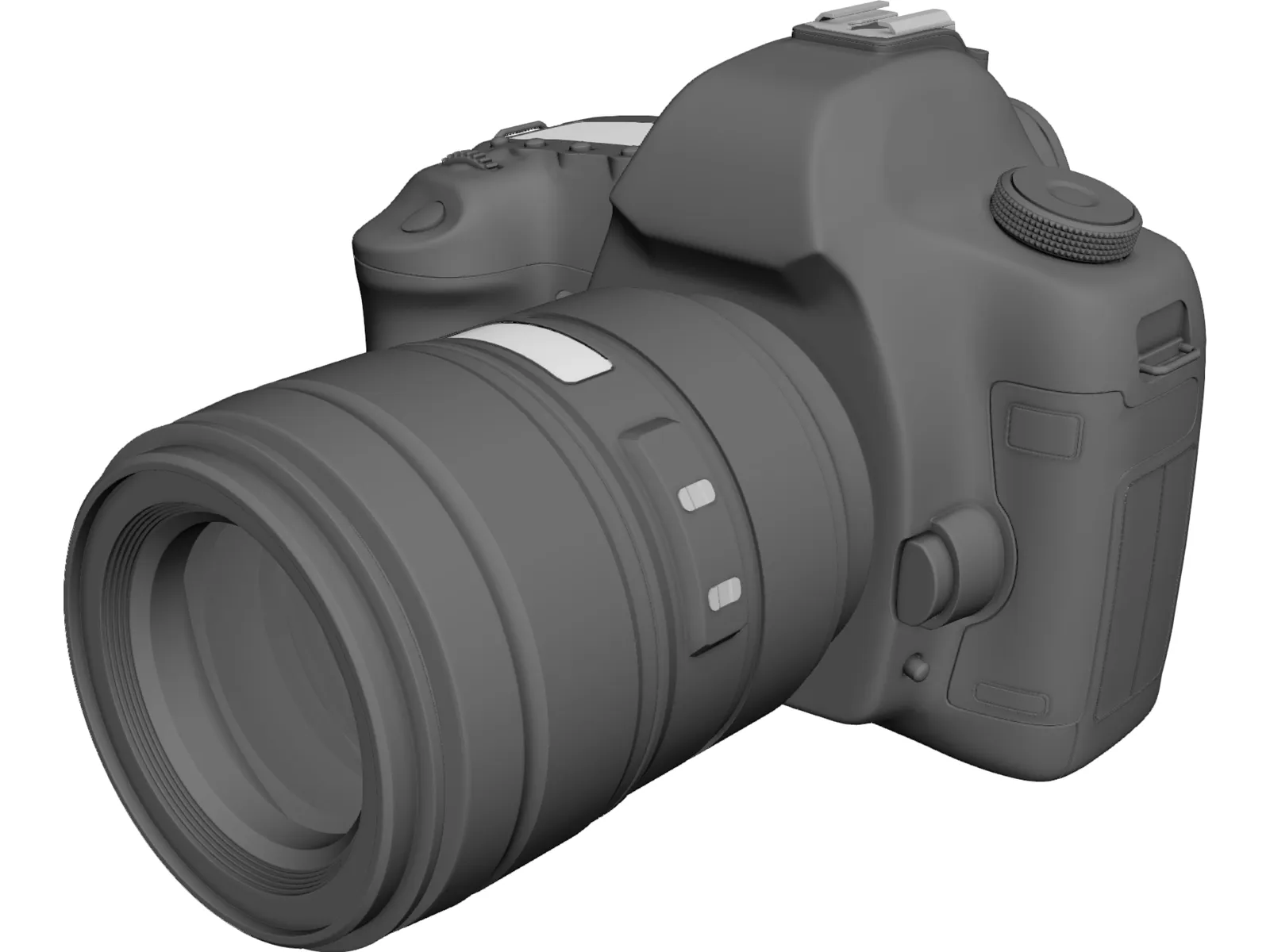 Canon EOS Photo Camera 3D Model