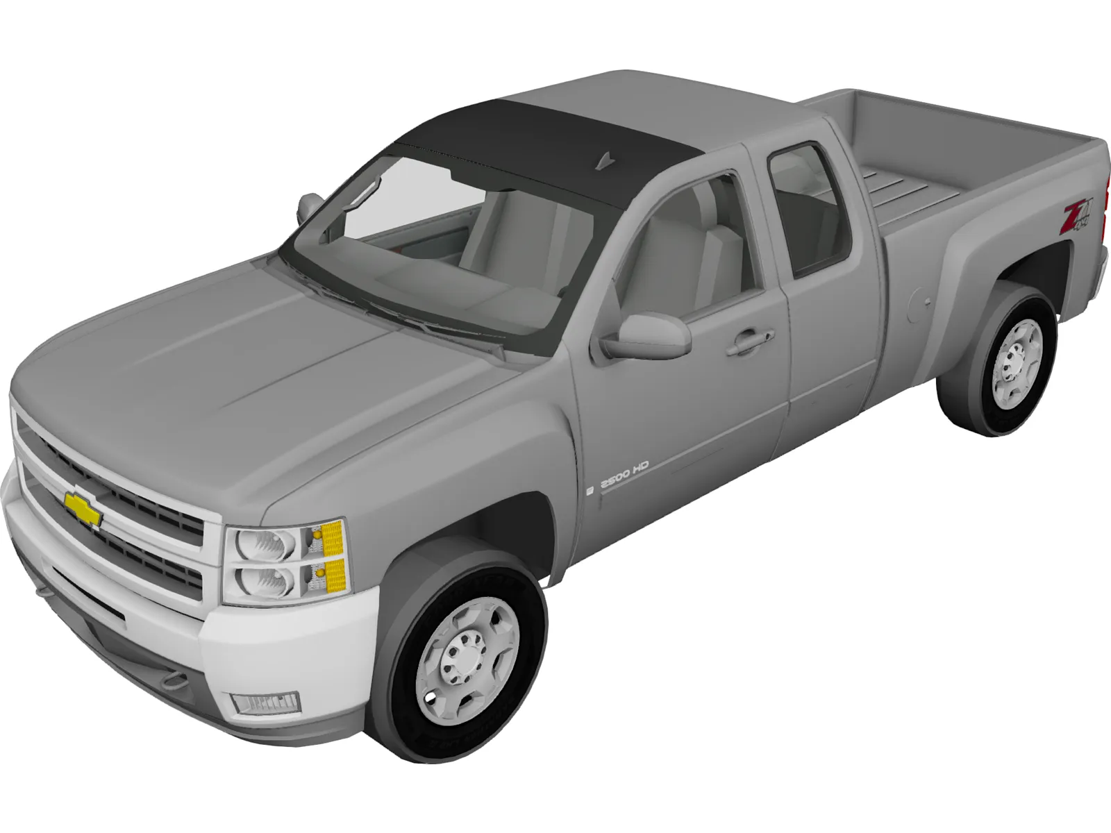 Chevrolet Silverado (2012) 3D Model