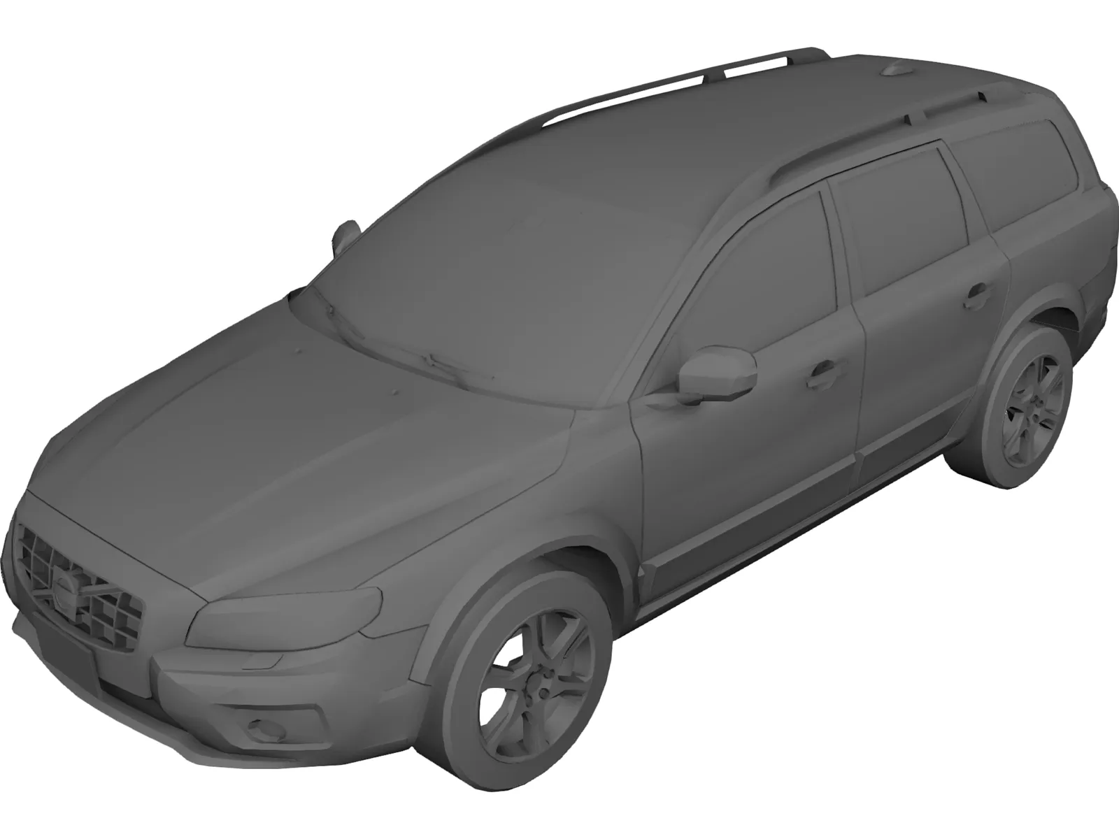 Volvo XC70 3D Model