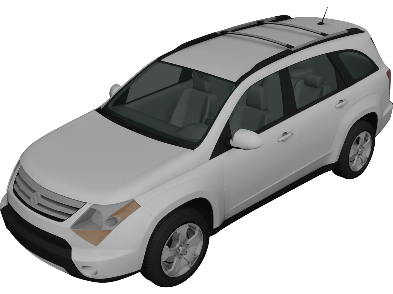 Suzuki XL7 (2009) 3D Model