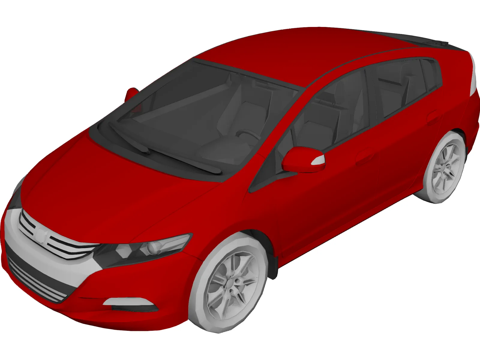 Honda Insight 3D Model
