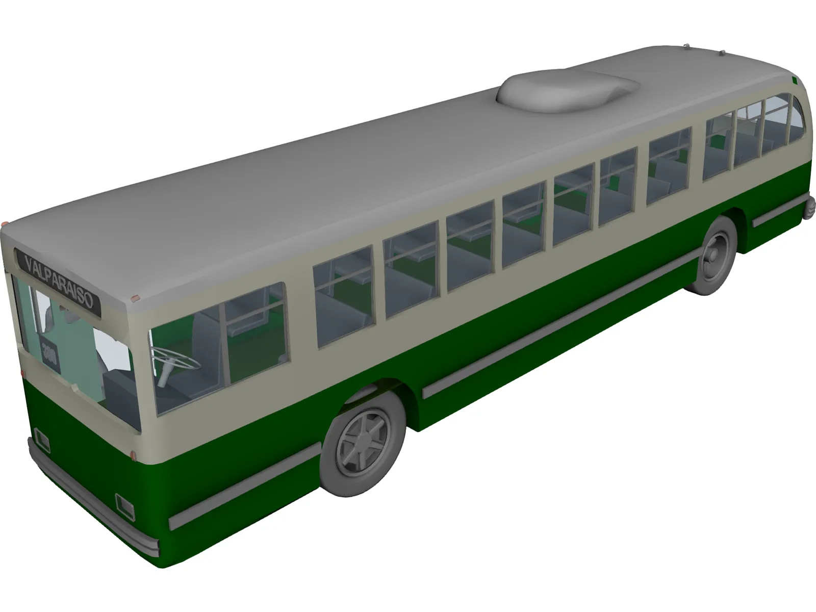 Trolleybus 3D Model