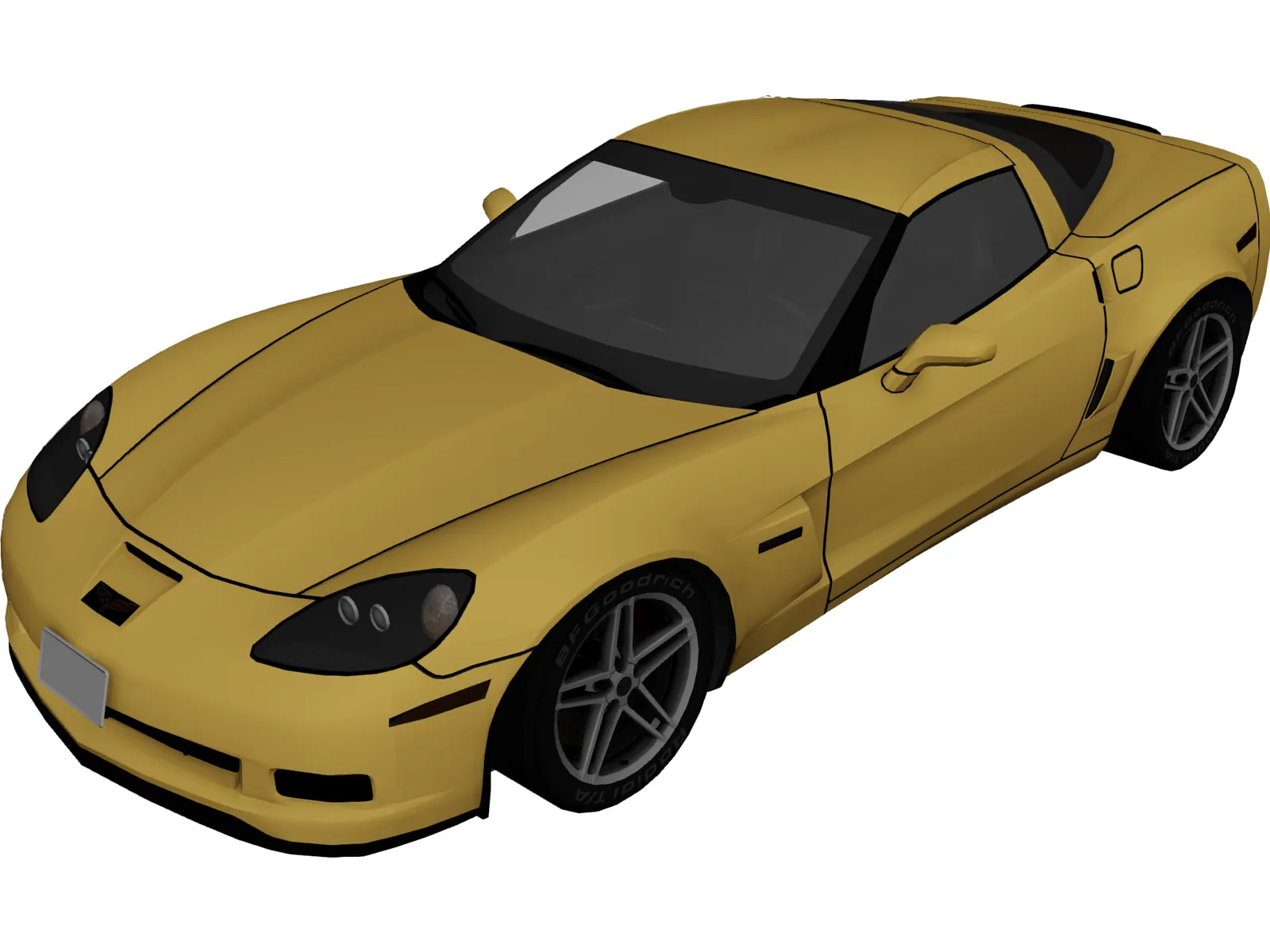 Chevrolet Corvette Z06 3D Model