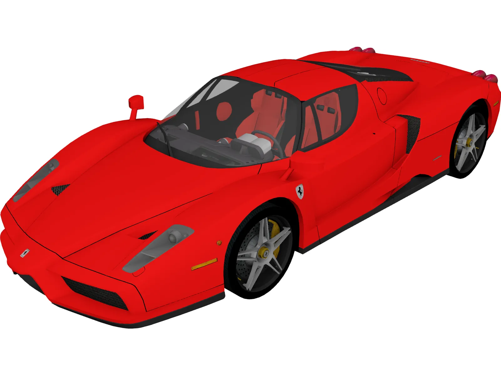 Ferrari Enzo (2002) 3D Model