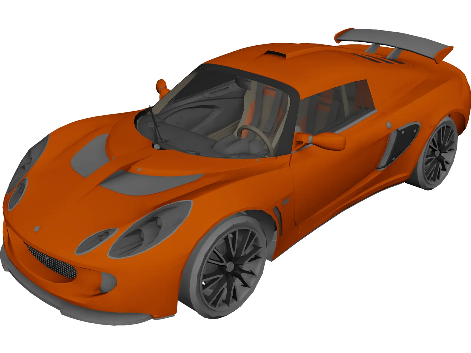 Lotus Exige 3D Model