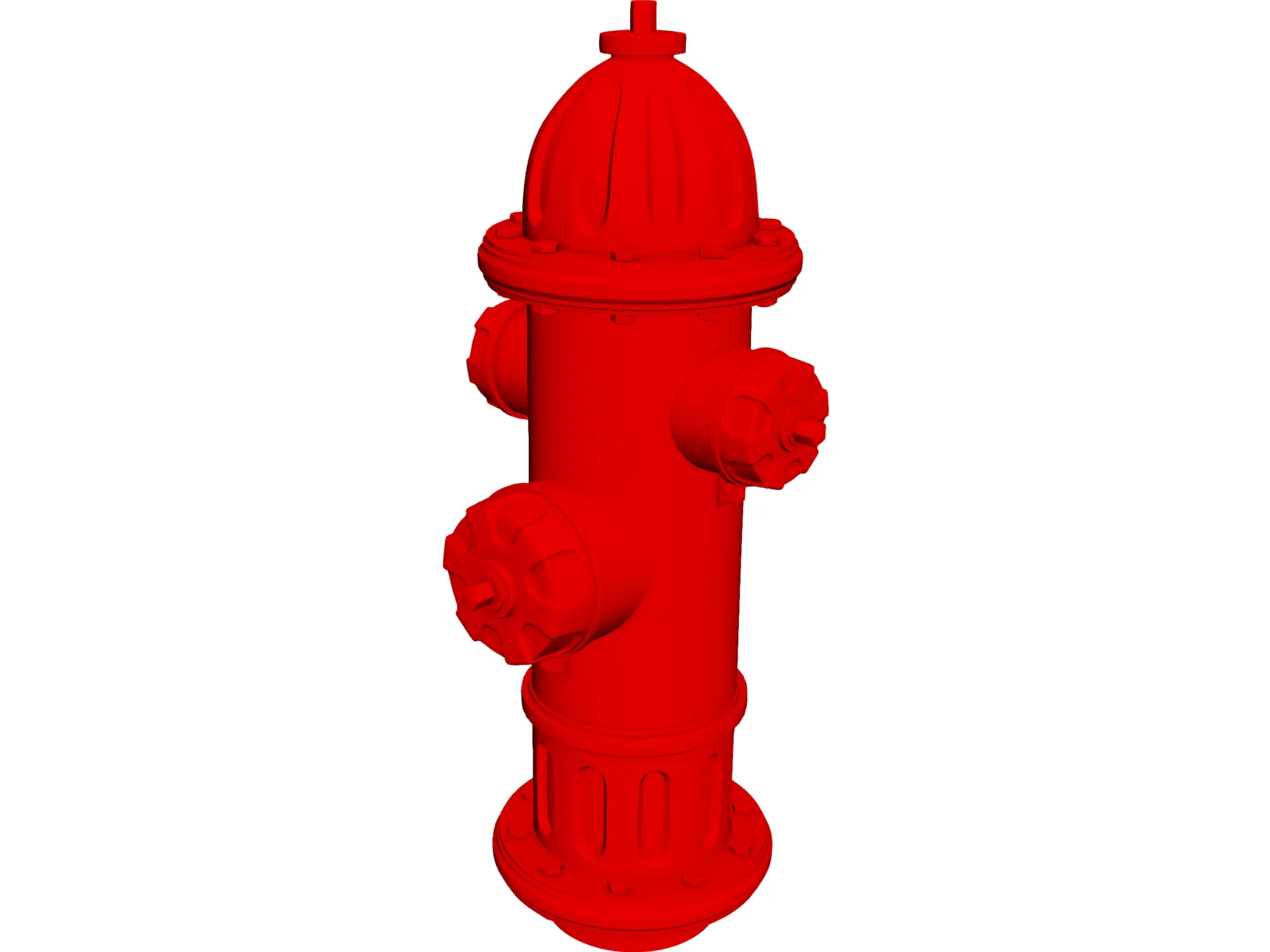 Fire Hydrant 3D Model