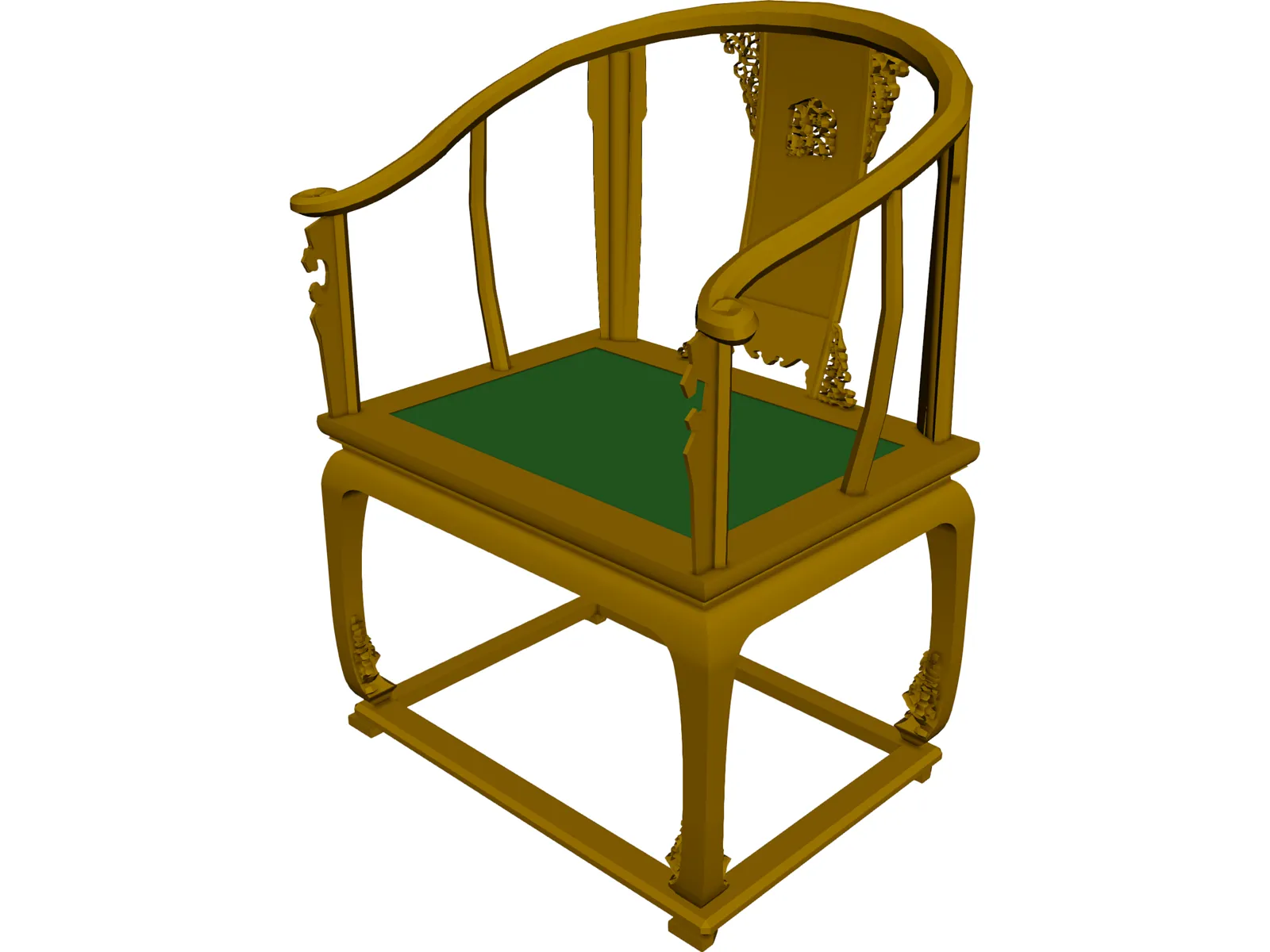 Chinese Chair 3D Model