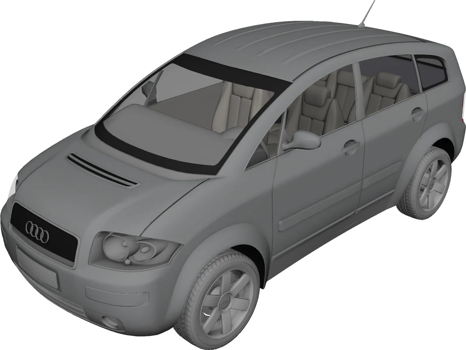 Audi A2 3D Model